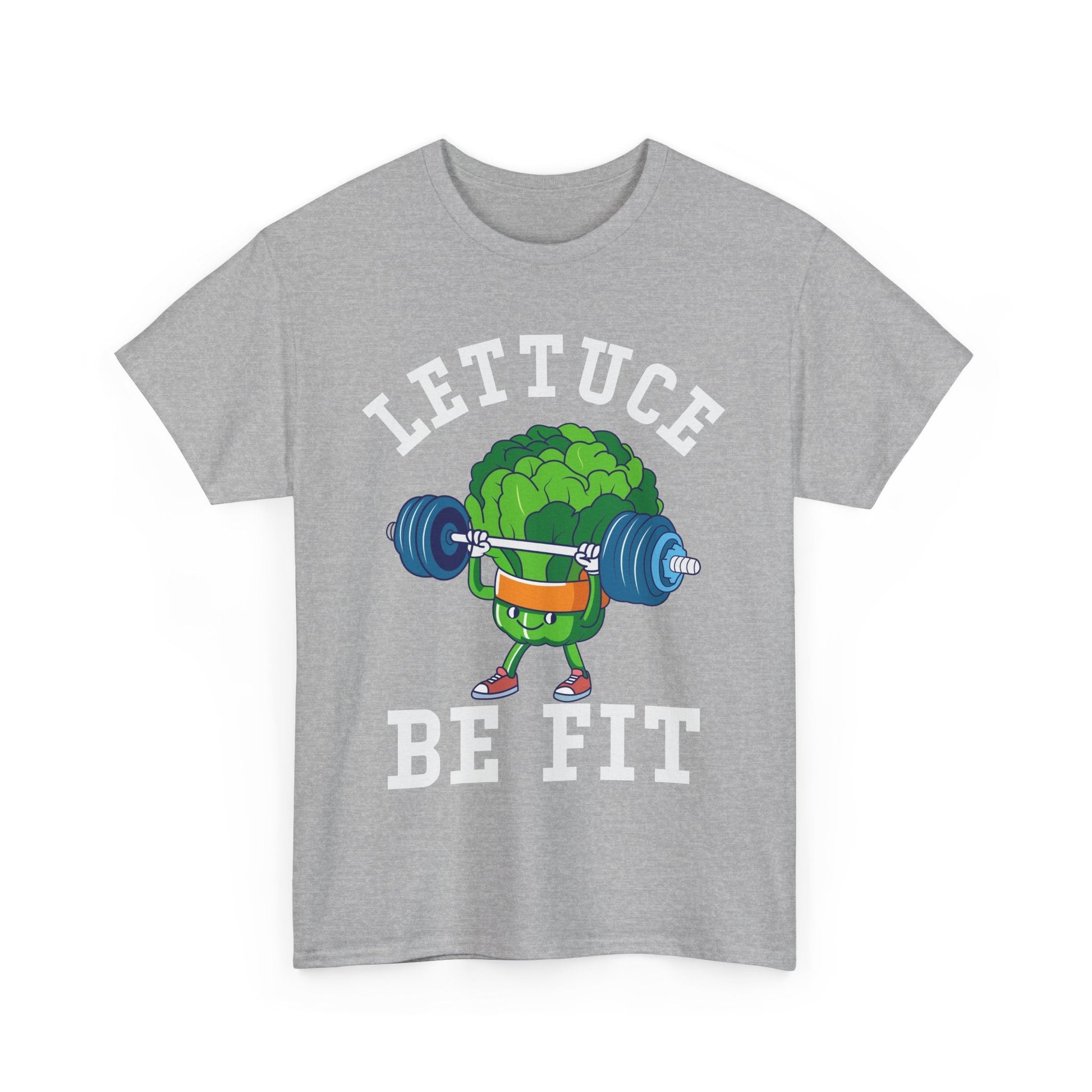 Lettuce Be Fit T-Shirt | Comfortable, Cotton, Fitness Enthusiast Printify