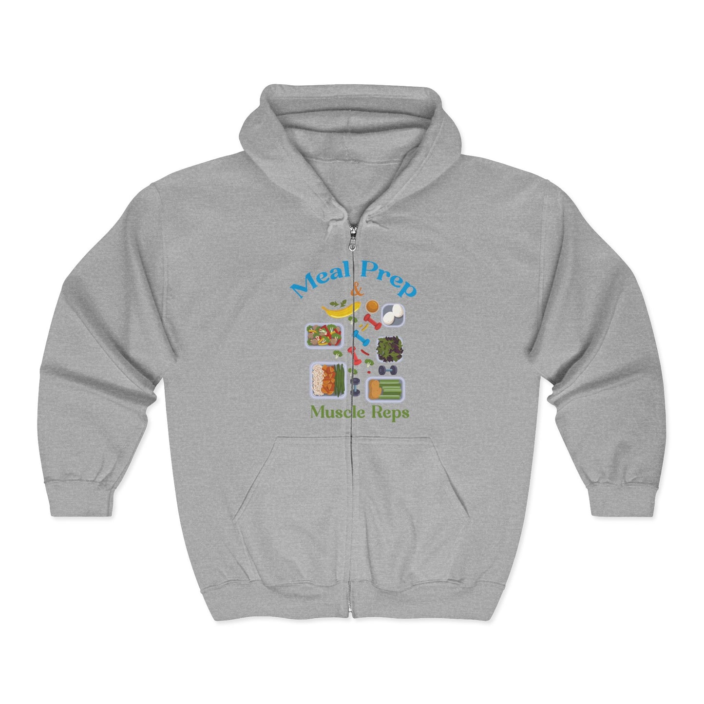 MEAL PREP & MUSCLE REPS Hoodie