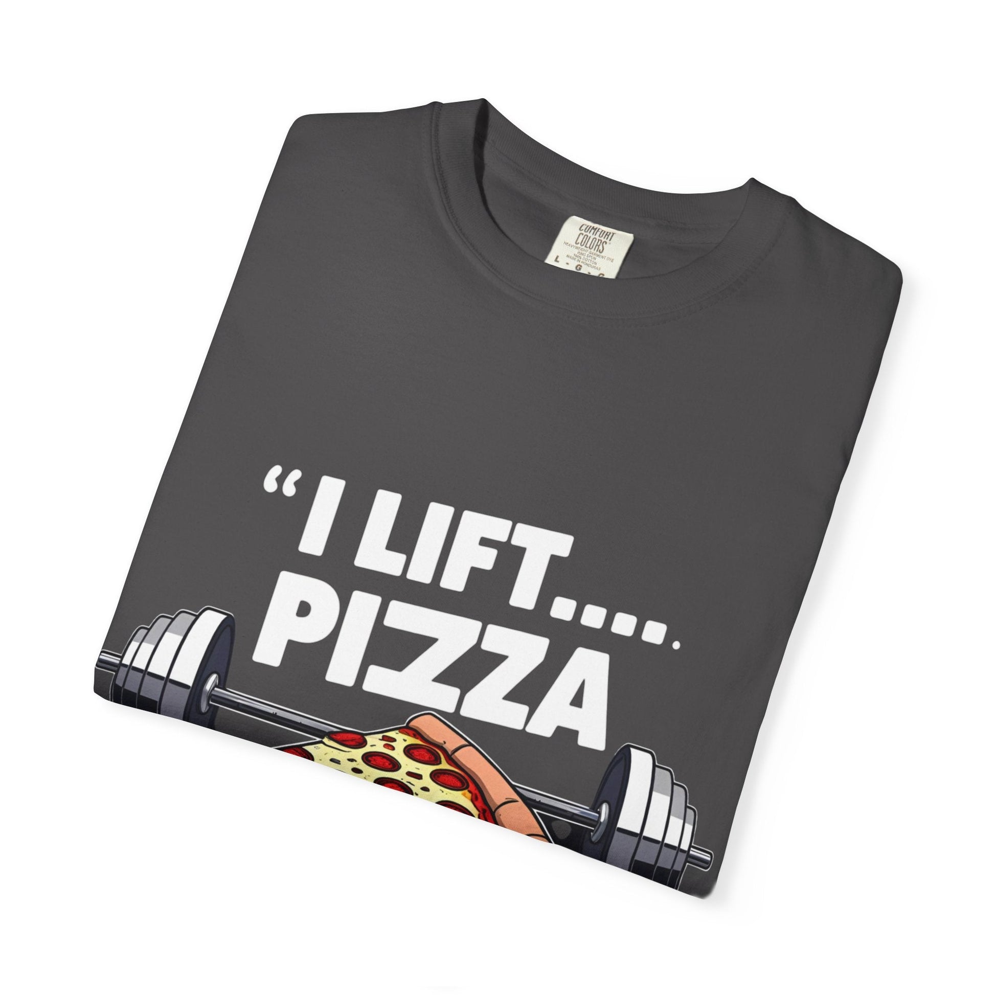 I LIFT PIZZA TO MY MOUTH 