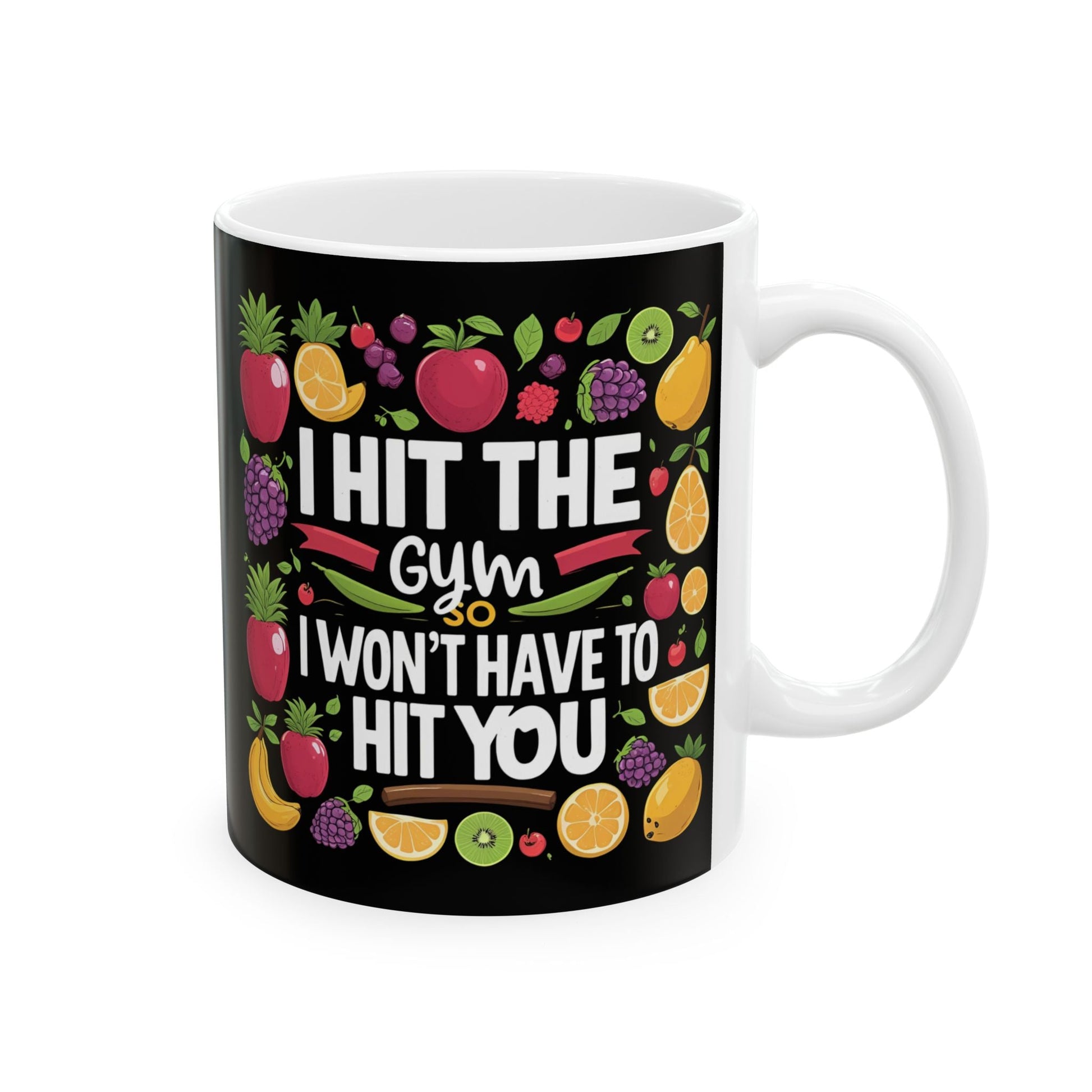 I HIT THE GYM SO THAT I WON'T HAVE TO HIT YOU Printify