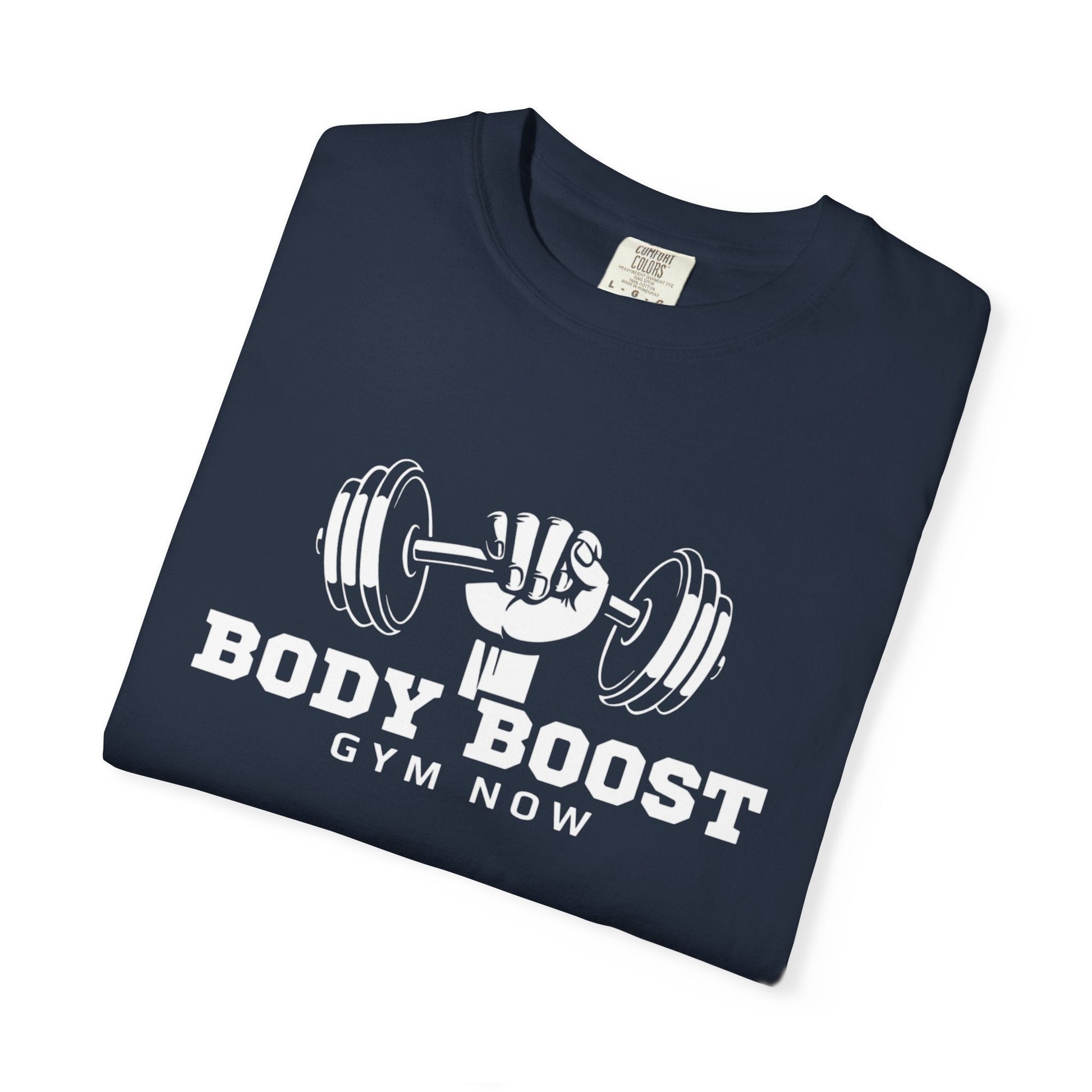 BODY BOOST GYM NOW t-shirt Printify