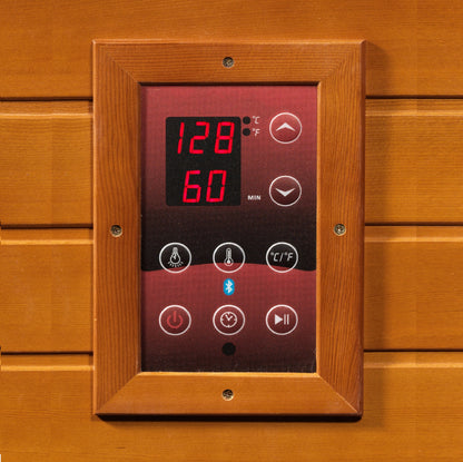 Dynamic "Lugano" 3 Person Low EMF Far IR Sauna Diet & Exercise