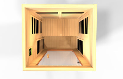 Dynamic "Gracia" 1-2 Person Low EMF FAR IR Sauna Diet and Exercise