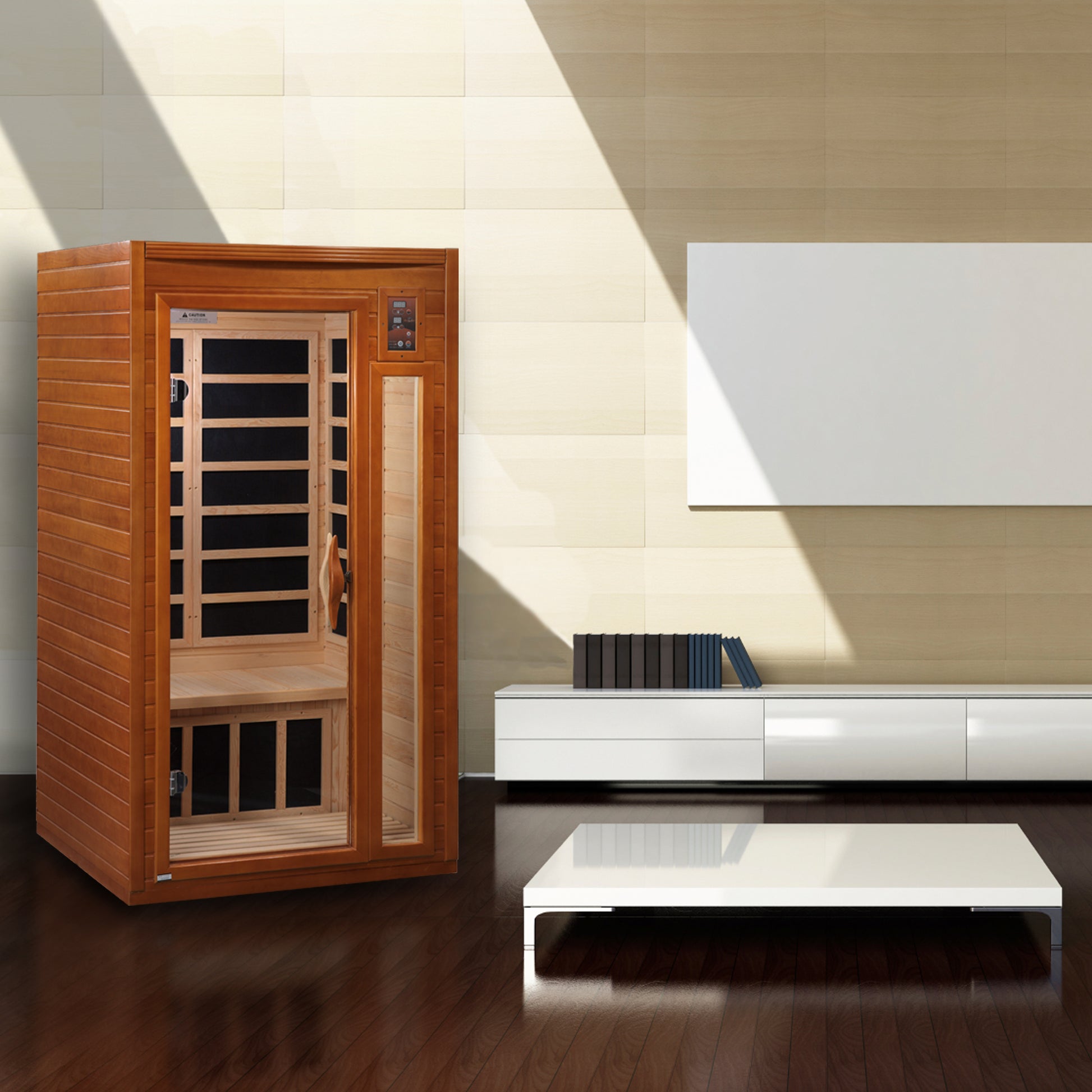 Dynamic "Barcelona" 1-2 Person Low EMF Far IR Sauna (DYN-6106-01) Diet and Exercise