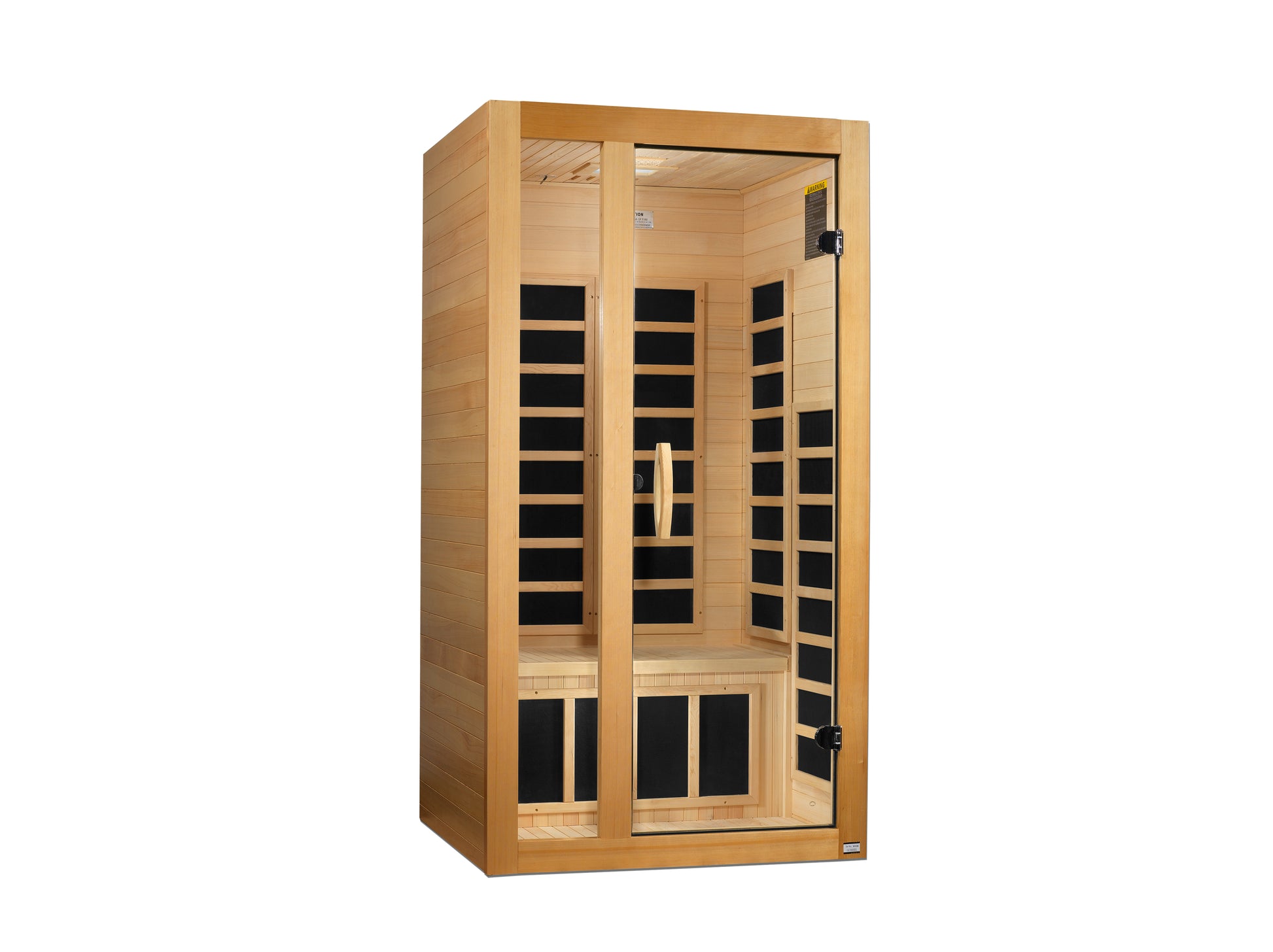 Dynamic "Gracia" 1-2 Person Low EMF FAR IR Sauna Diet and Exercise