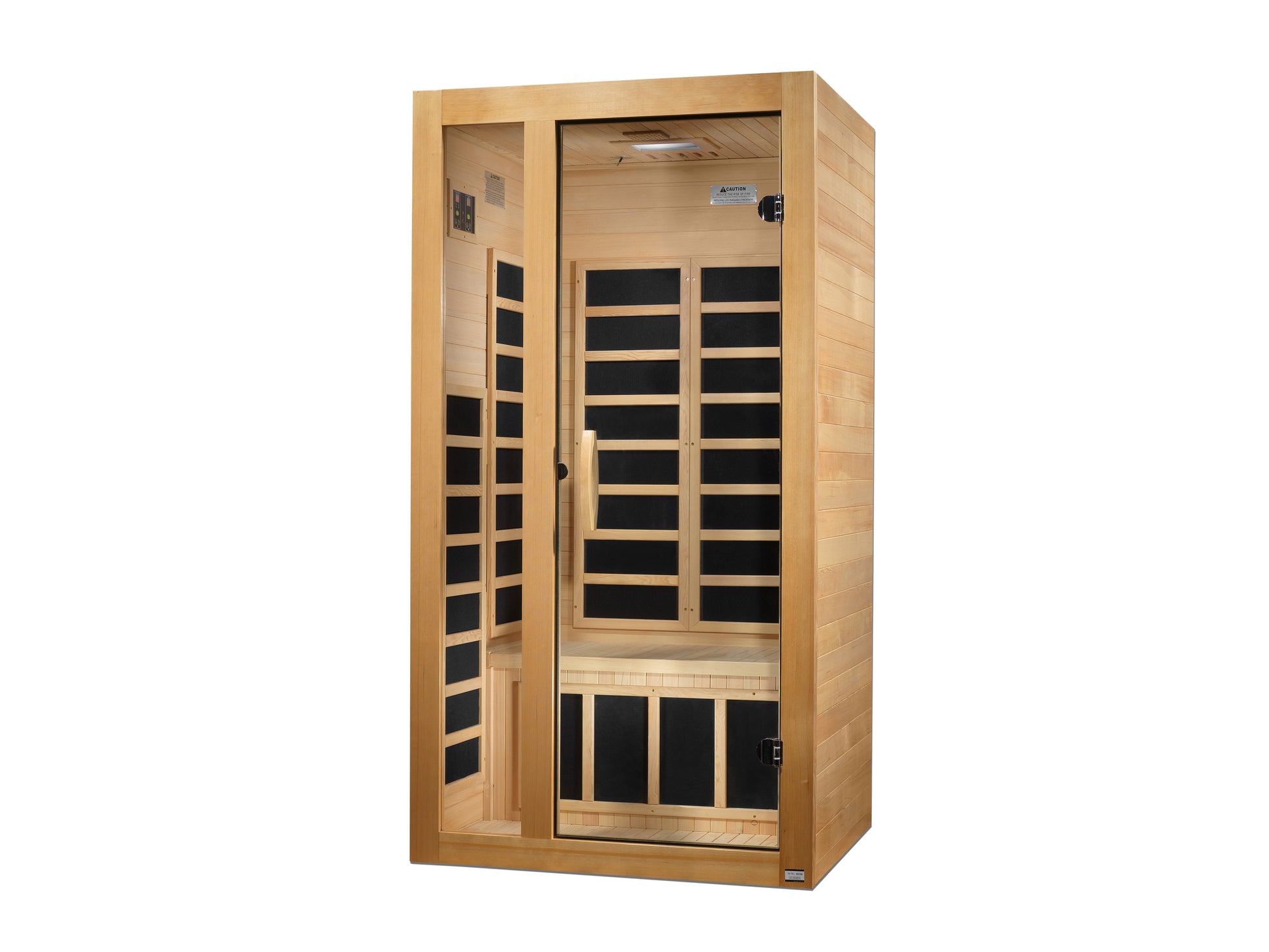 Dynamic "Gracia" 1-2 Person Low EMF FAR IR Sauna Diet and Exercise