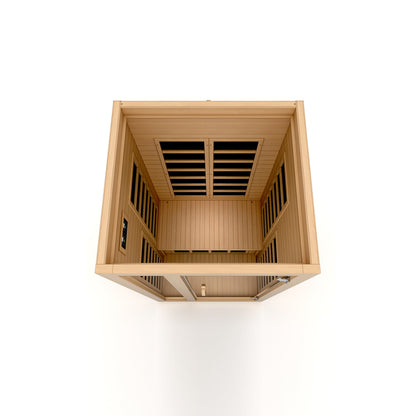 Dynamic "Gracia" 1-2 Person Low EMF FAR IR Sauna Diet and Exercise