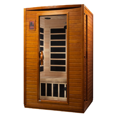 Dynamic "Versailles" 2 Person Low EMF Far IR Sauna Diet and Exercise