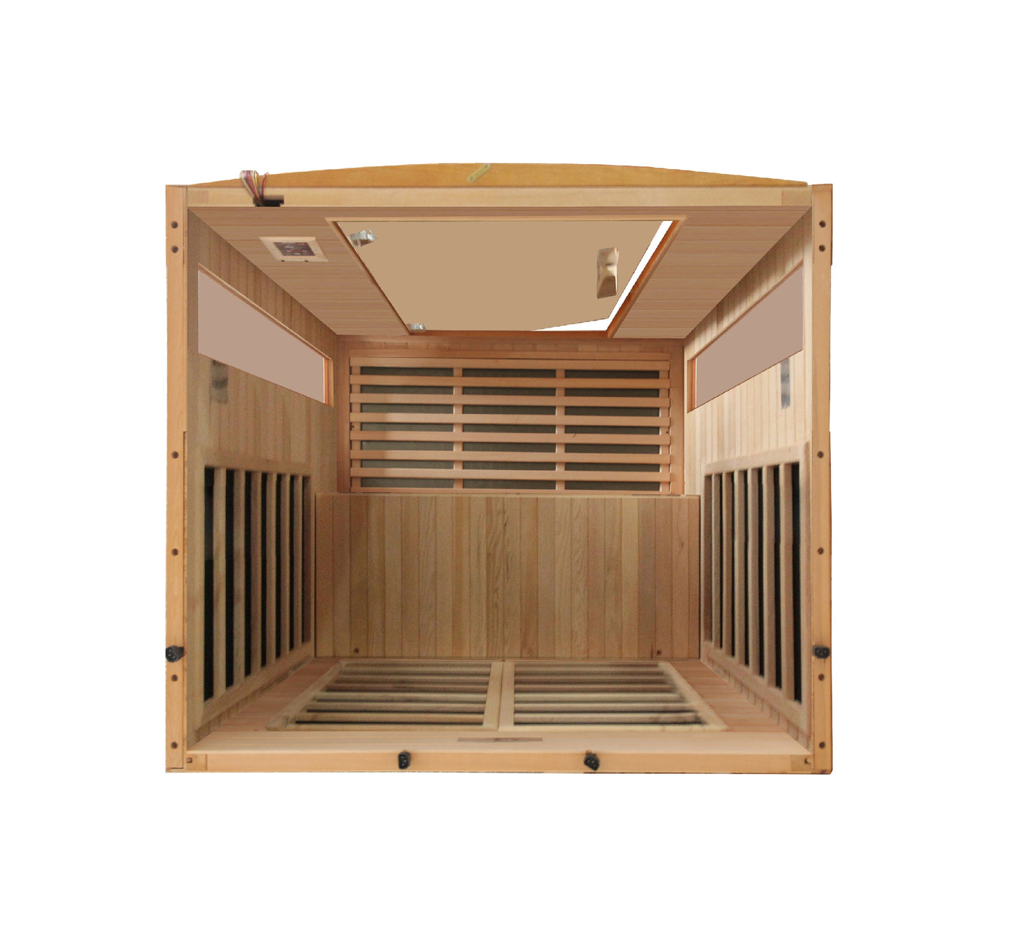 Dynamic "Versailles" 2 Person Low EMF Far IR Sauna Diet and Exercise