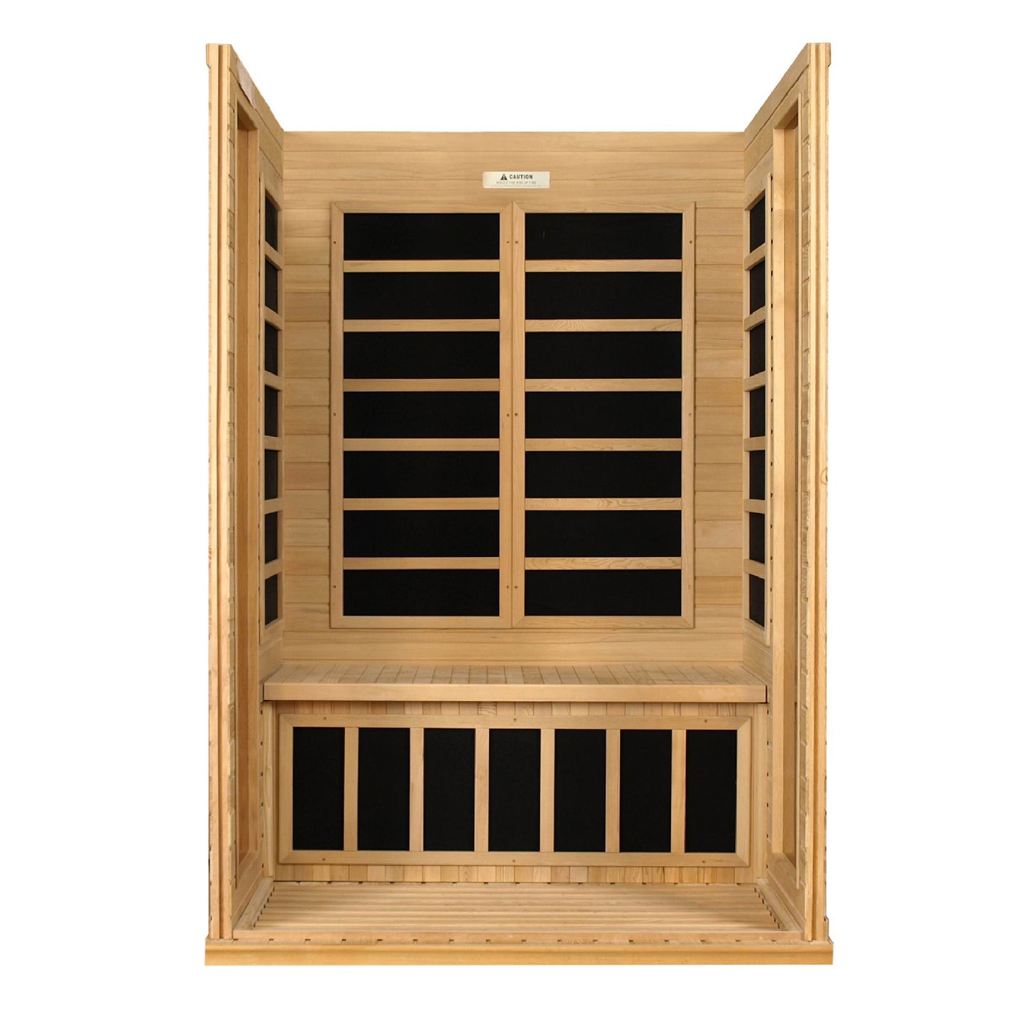 Dynamic "Versailles" 2 Person Low EMF Far IR Sauna Diet and Exercise