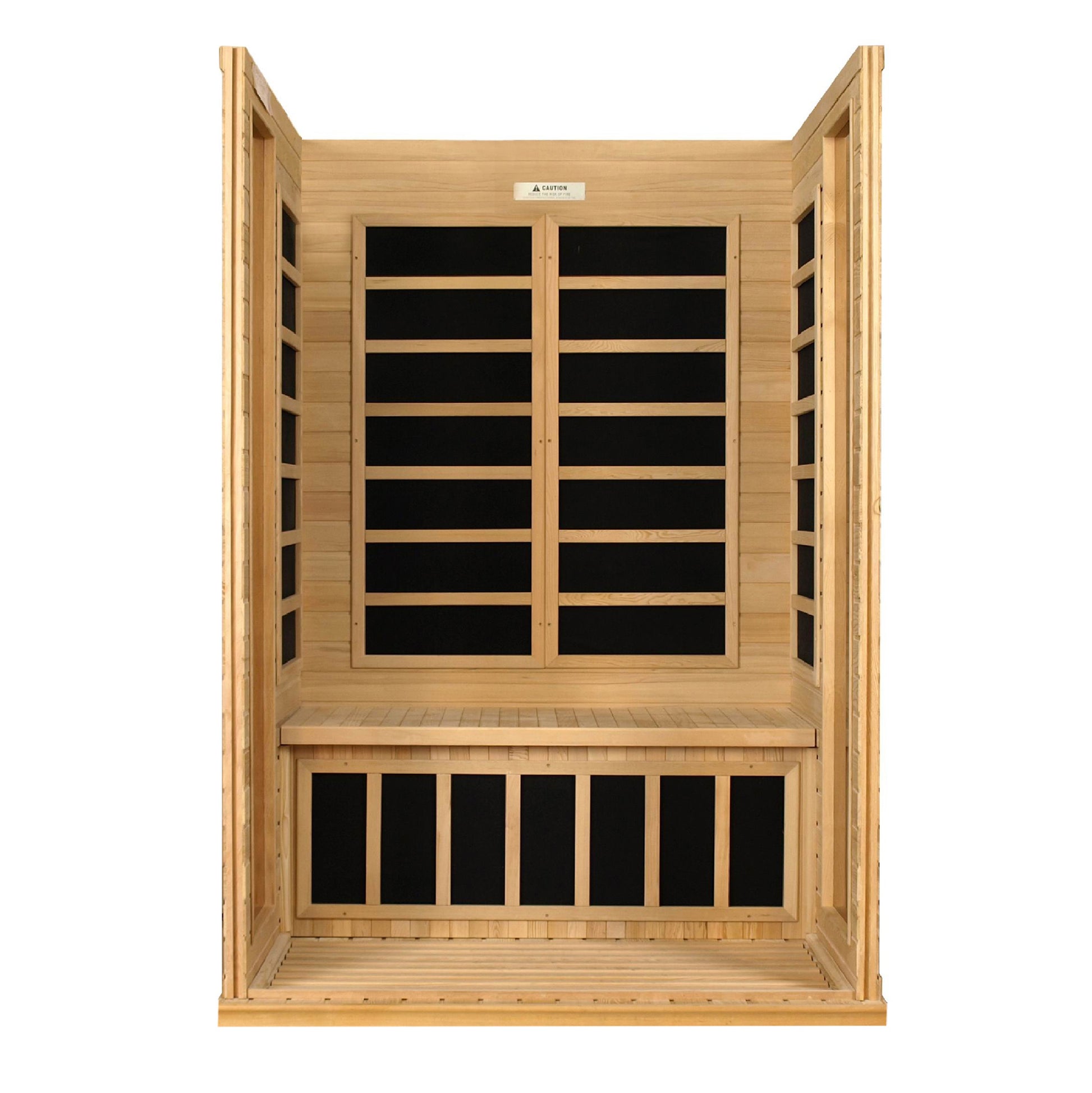 Dynamic "Versailles" 2 Person Low EMF Far IR Sauna Diet and Exercise