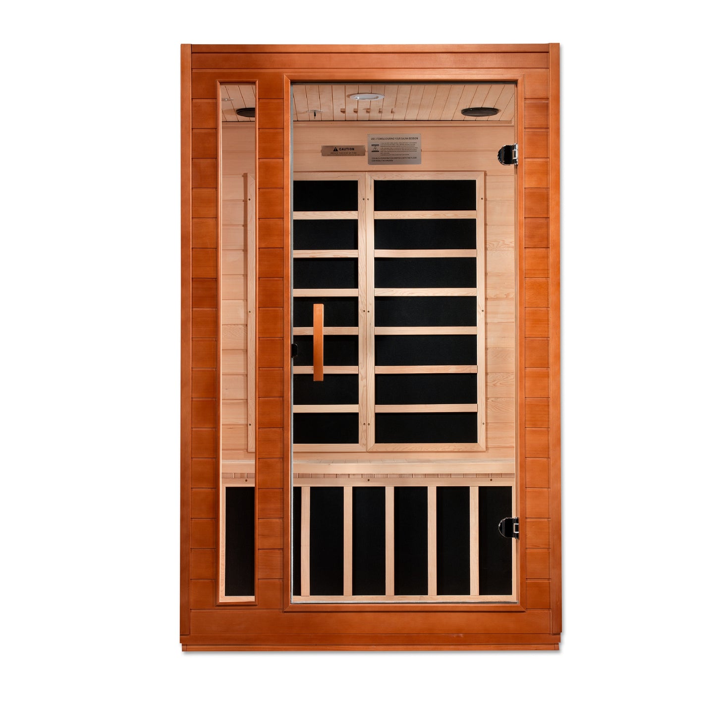Dynamic "Cordoba" 2 Person Ultra Low EMF FAR IR Sauna Elite Diet and Exercise