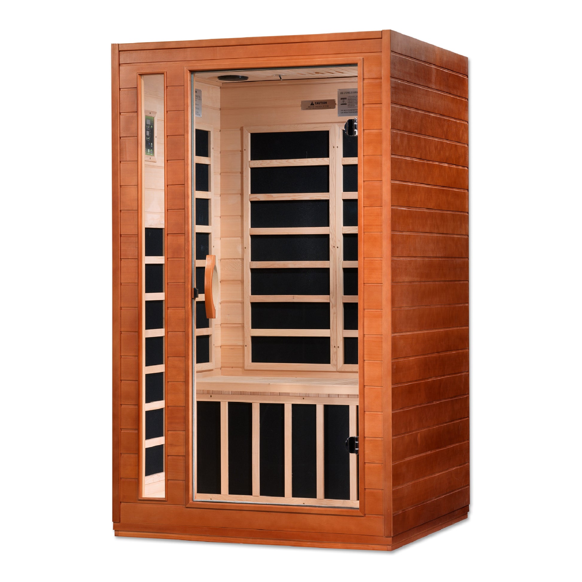 Dynamic "Cordoba" 2 Person Ultra Low EMF FAR IR Sauna Elite Diet and Exercise