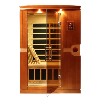 Dynamic "Venice" 2 Person Low EMF Far IR Sauna Diet & Exercise
