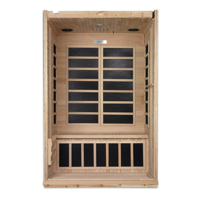 Dynamic "Venice" 2 Person Low EMF Far IR Sauna Diet & Exercise