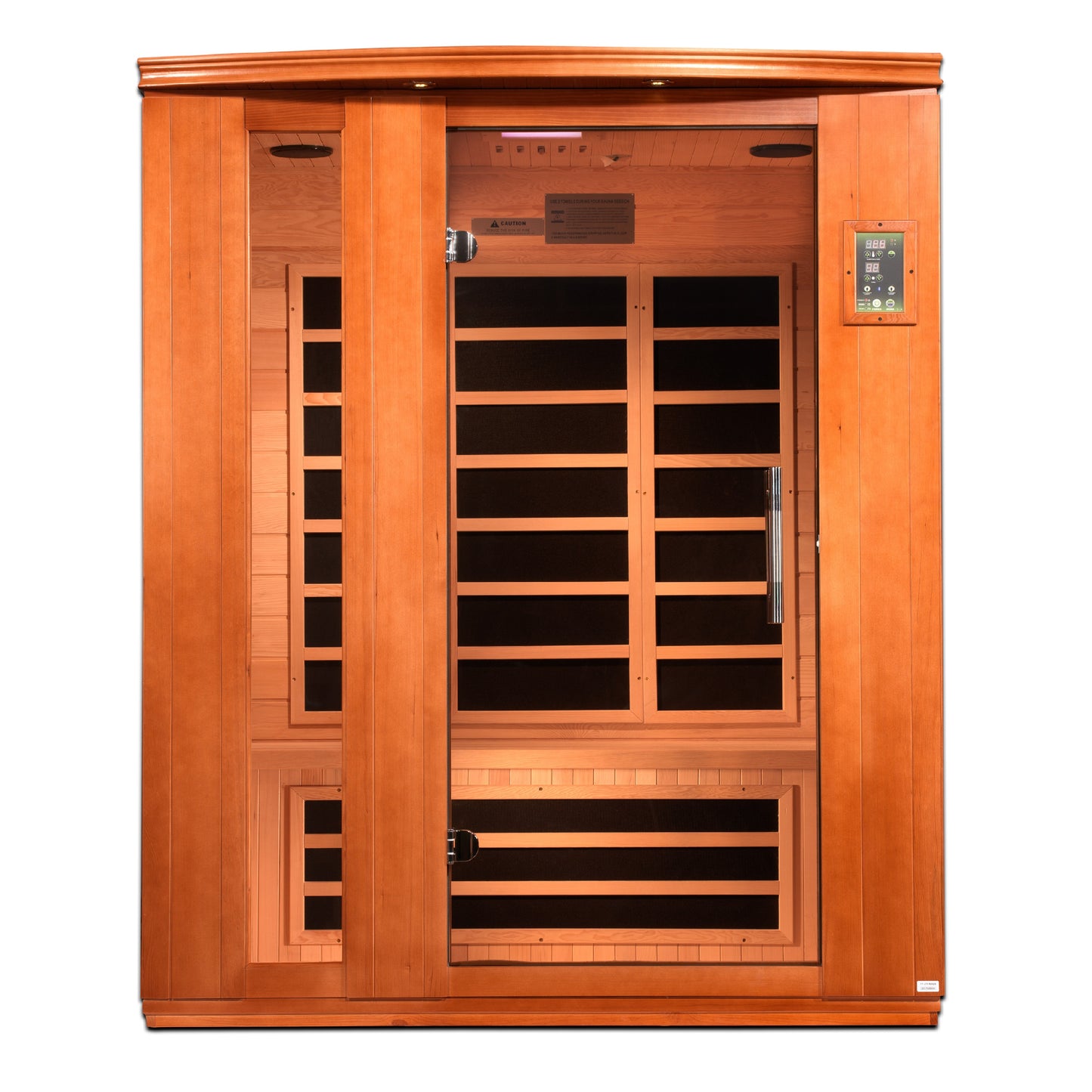 Dynamic "Lugano" 3 Person Low EMF Far IR Sauna Diet & Exercise