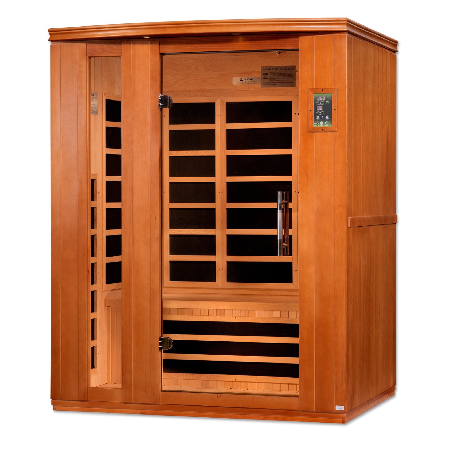 Dynamic "Lugano" 3 Person Low EMF Far IR Sauna Diet & Exercise