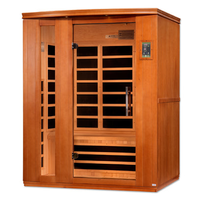 Dynamic "Lugano" 3 Person Low EMF Far IR Sauna Diet & Exercise