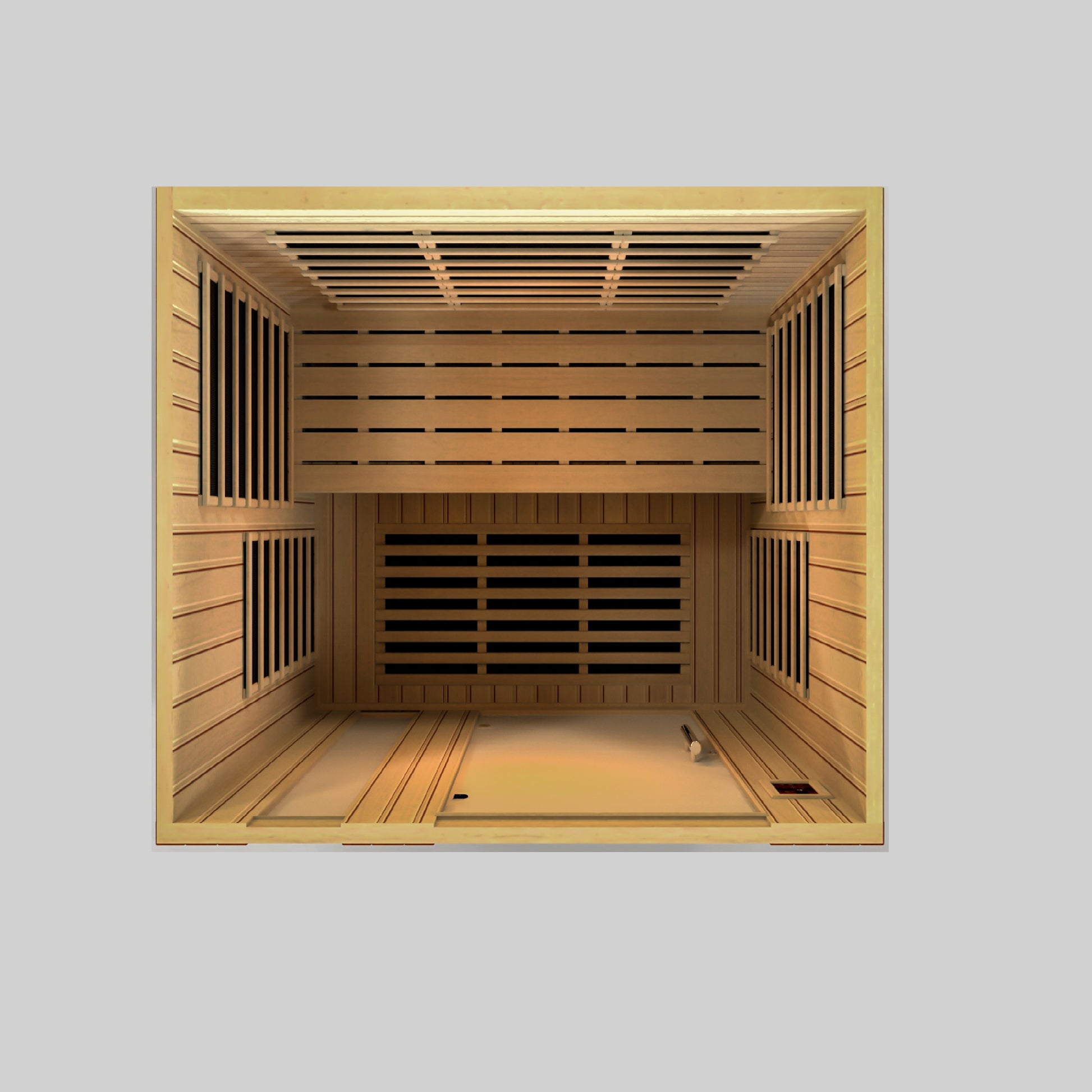 Dynamic "Lugano" 3 Person Low EMF Far IR Sauna Diet & Exercise