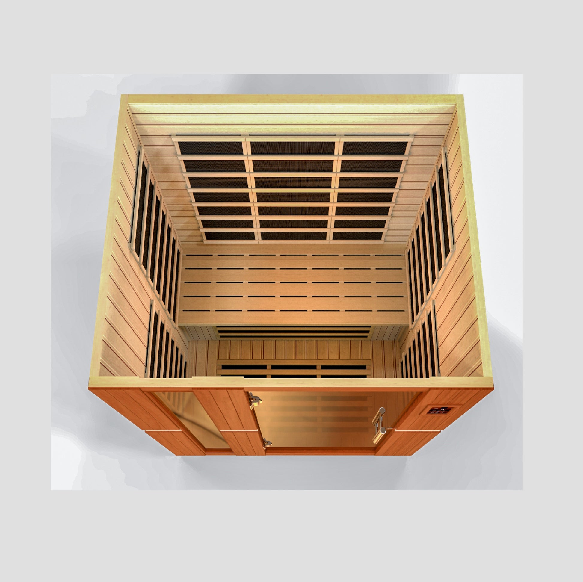 Dynamic "Lugano" 3 Person Low EMF Far IR Sauna Diet & Exercise