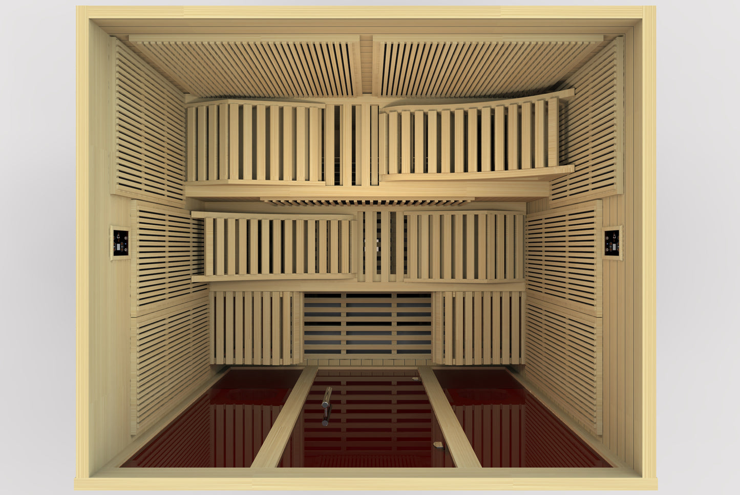 Dynamic "Monaco" 6 Person Ultra Low EMF Far IR Sauna Dynamic