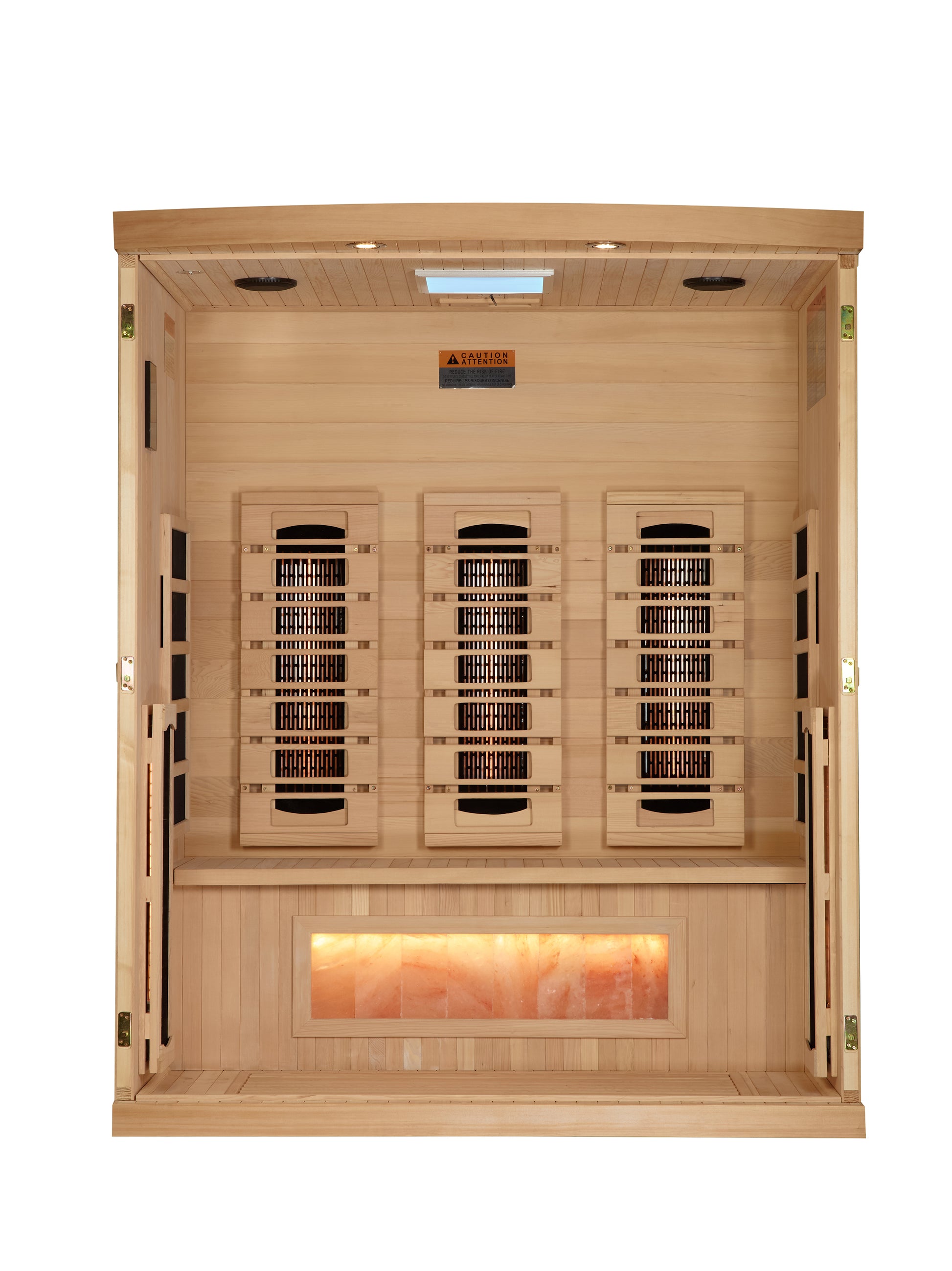 2025 Golden Designs "Reserve Edition" 3 Person Full Spectrum with Himalayan Salt Bar Golden Designs