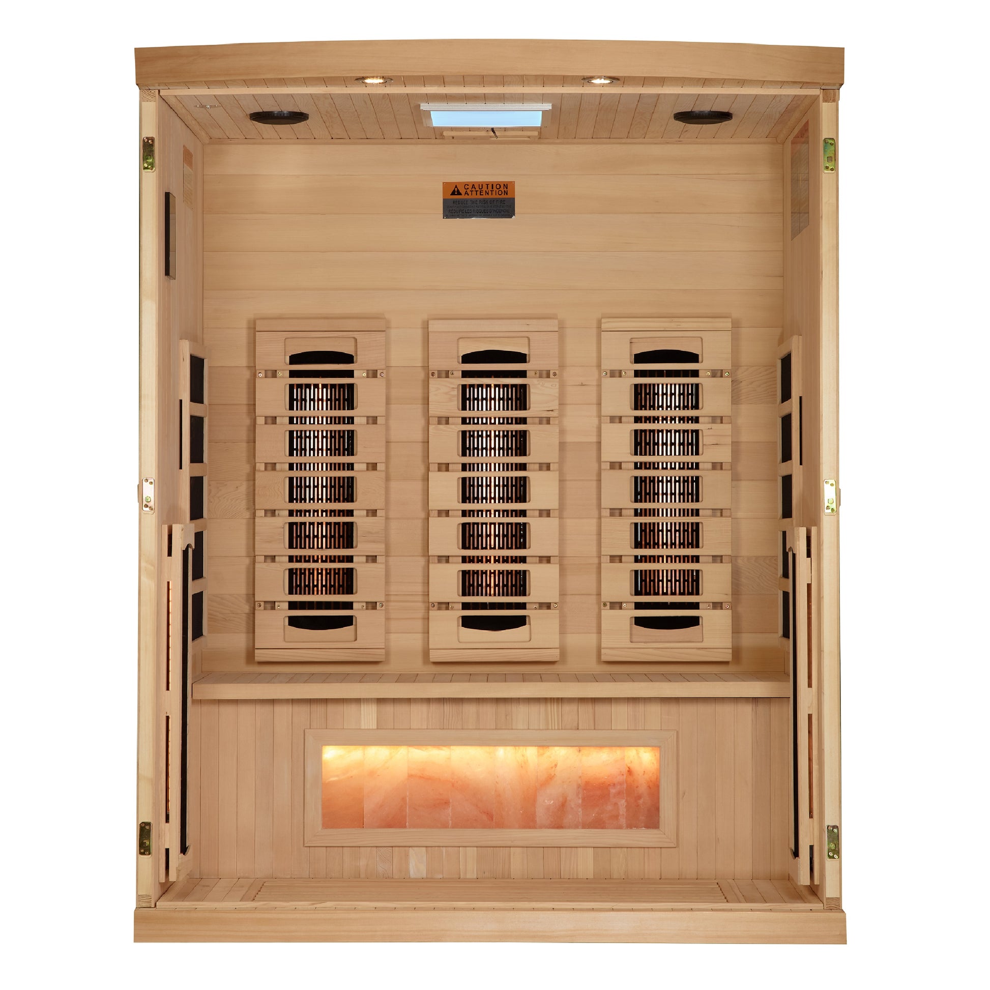 2025 Golden Designs "Reserve Edition" 3 Person Full Spectrum with Himalayan Salt Bar Golden Designs