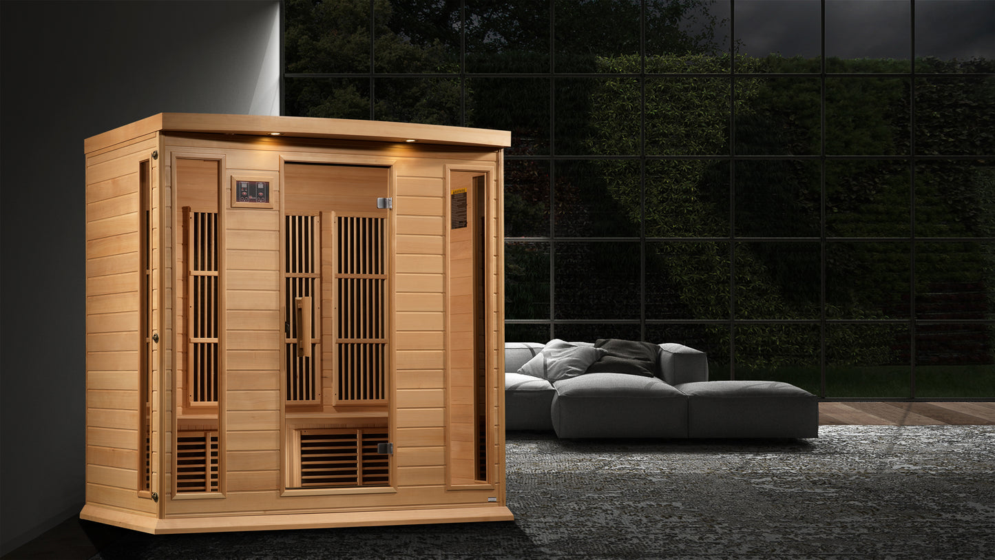 Maxxus "Chaumont" 4 Person Near Zero EMF FAR IR Sauna Maxxus