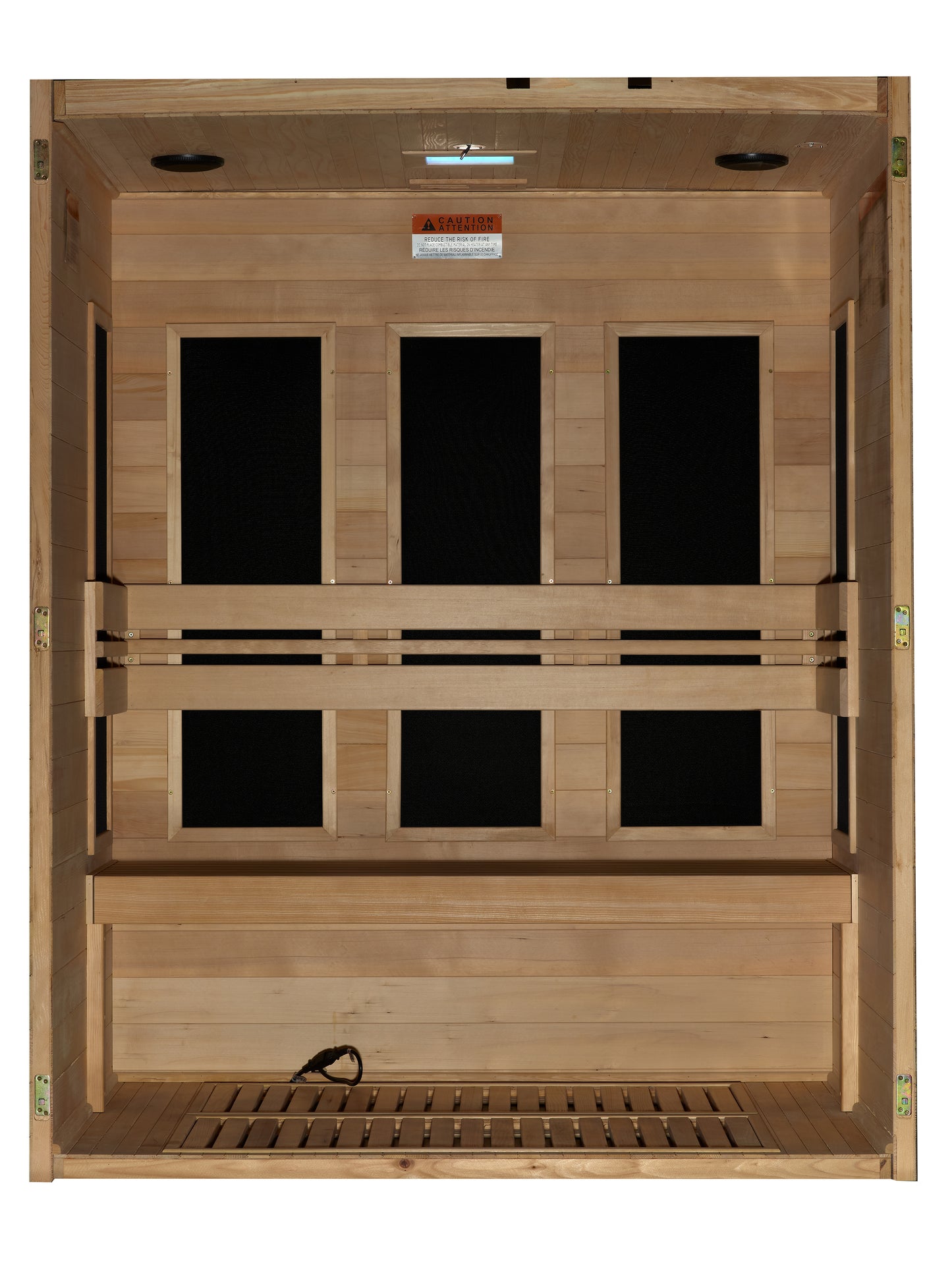 Maxxus "S-Line" 3 Person Full Spectrum IR Sauna Maxxus