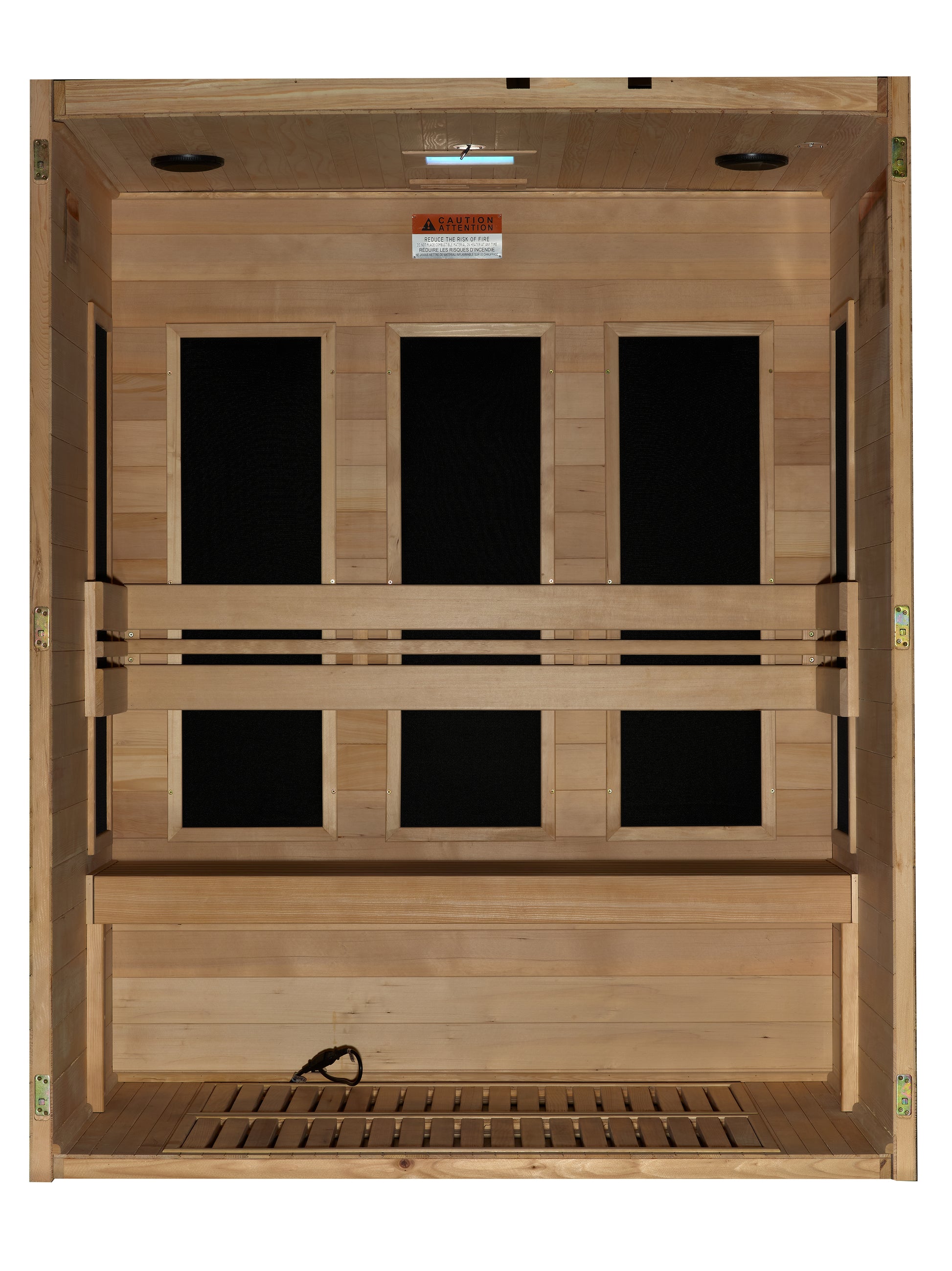 Maxxus "S-Line" 3 Person Full Spectrum IR Sauna Maxxus
