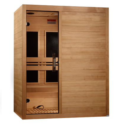 Maxxus "S-Line" 3 Person Full Spectrum IR Sauna Maxxus