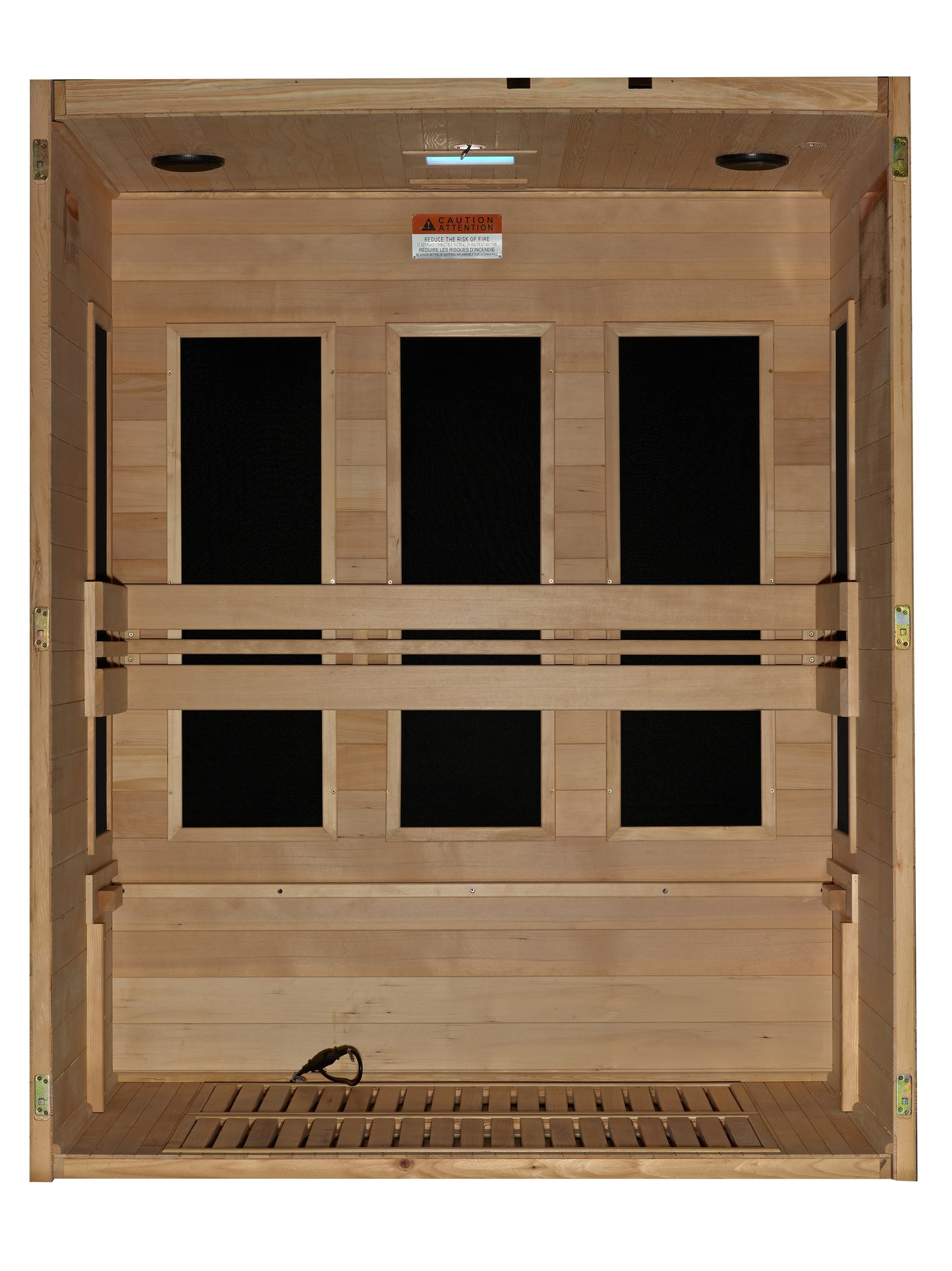 Maxxus "S-Line" 3 Person Full Spectrum IR Sauna Maxxus