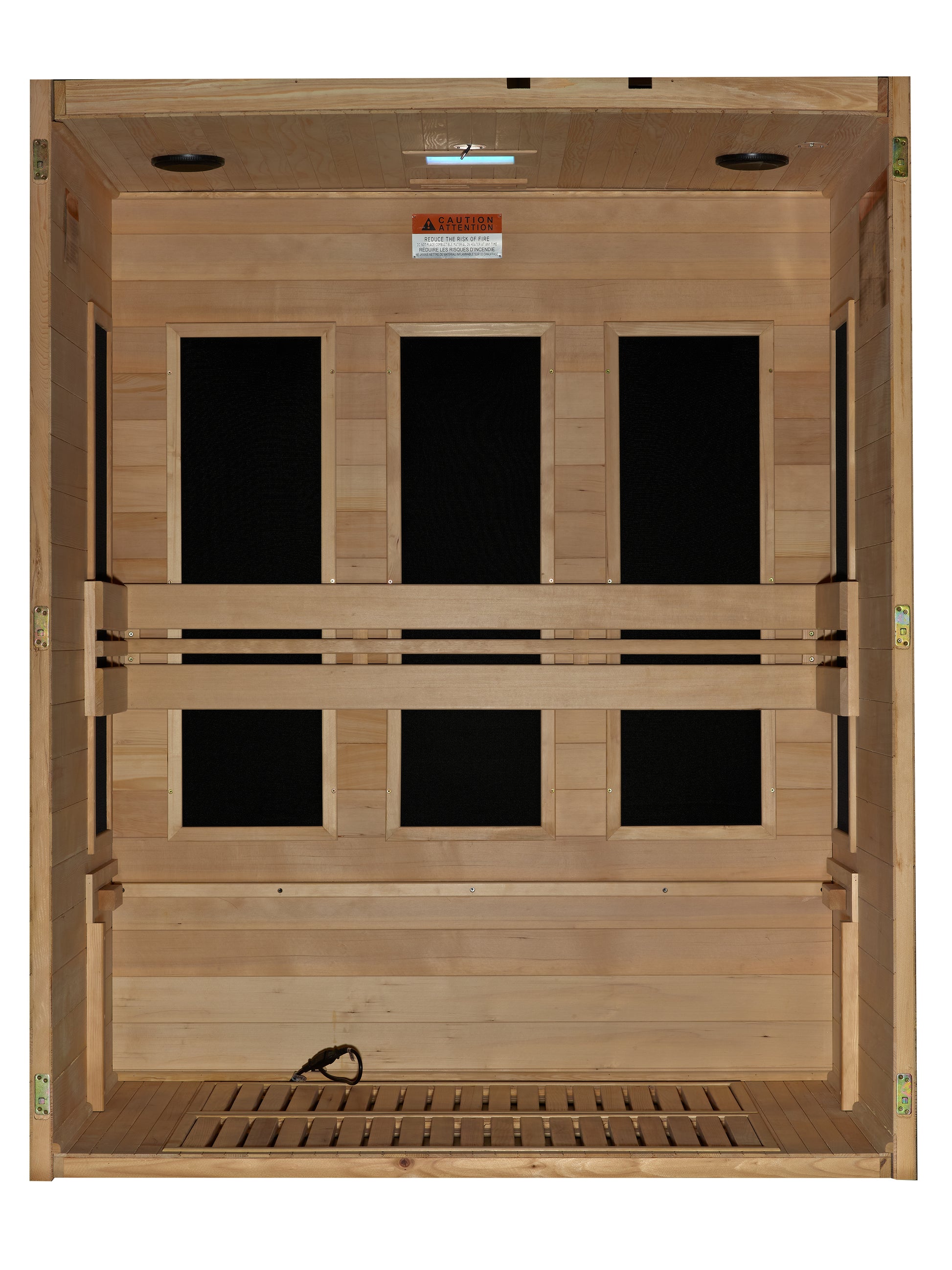 Maxxus "S-Line" 3 Person Full Spectrum IR Sauna Maxxus