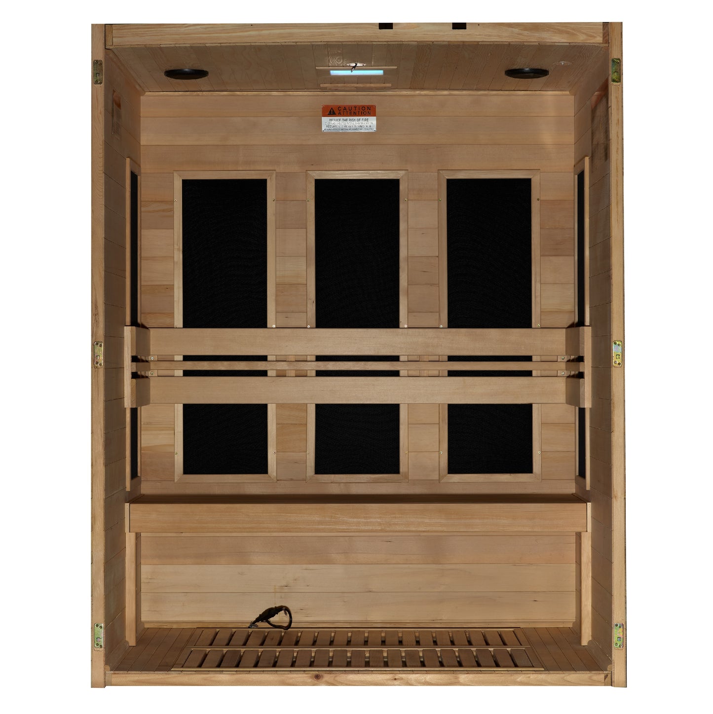 Maxxus "S-Line" 3 Person Full Spectrum IR Sauna Maxxus