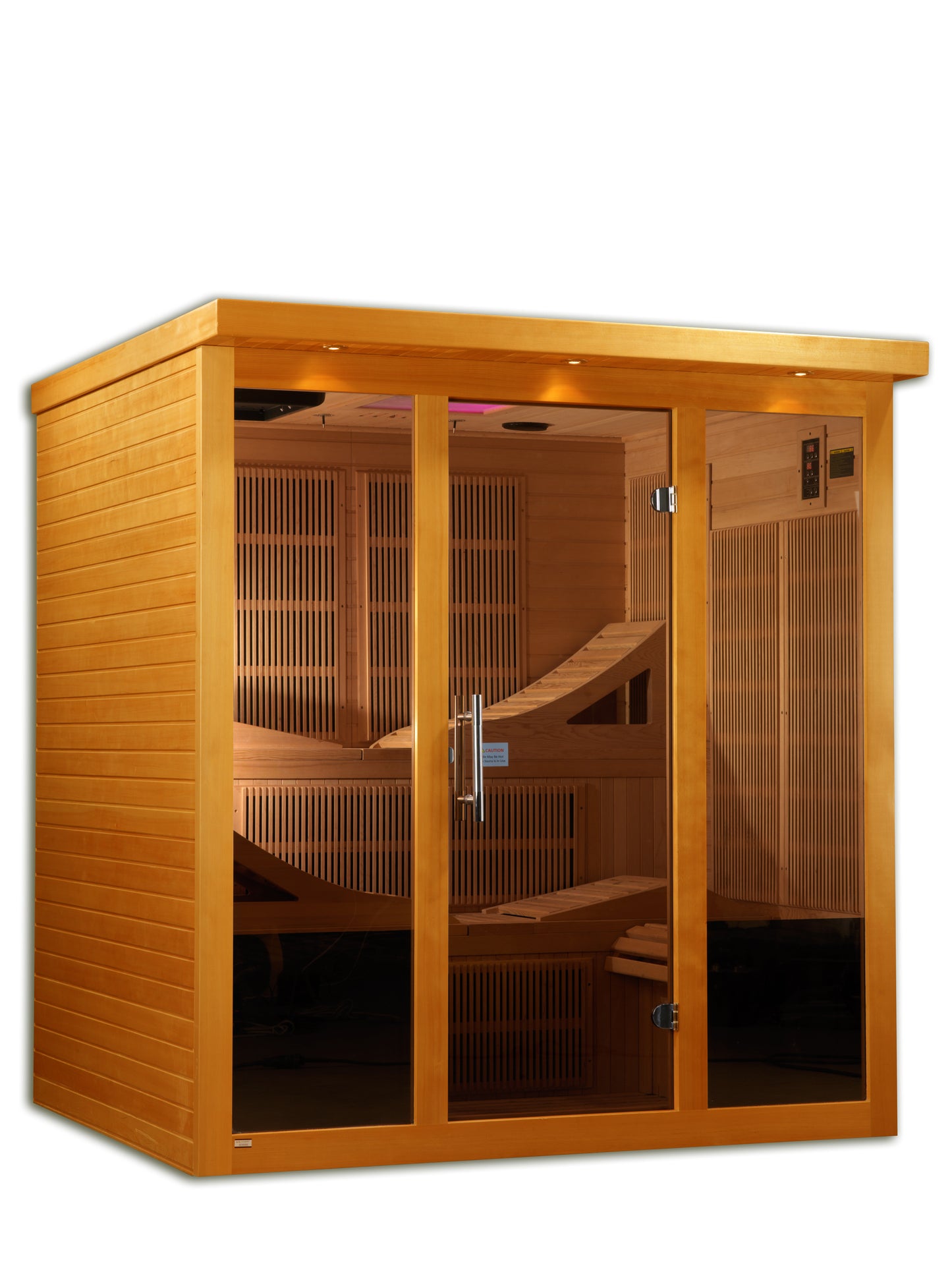 Dynamic "Monaco" 6 Person Ultra Low EMF Far IR Sauna Dynamic
