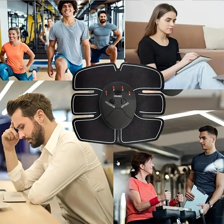 Abs Stimulator, Abdominal Toning Workout for Abdomen/Arm/Leg,Workout Equipment for Men Women Diet and Exercise
