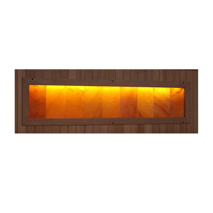 Golden Designs "Reserve Edition" 6 Person Near Zero EMF Full Spectrum with Himalayan Salt Bar Golden Designs