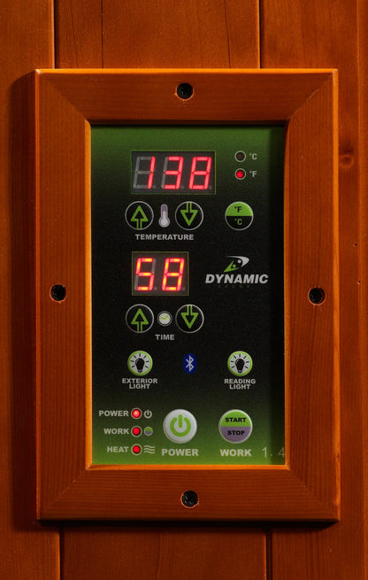 Dynamic "Avila" 1-2 Person Low EMF FAR IR Sauna Diet & Exercise
