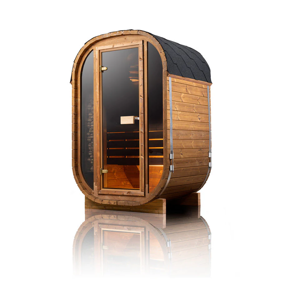 Auris One Luxury Outdoor Cedar Sauna Diet & Exercise