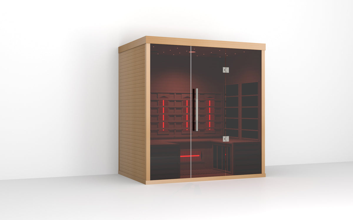 Lumin Infrared Sauna Three Diet and Exercise