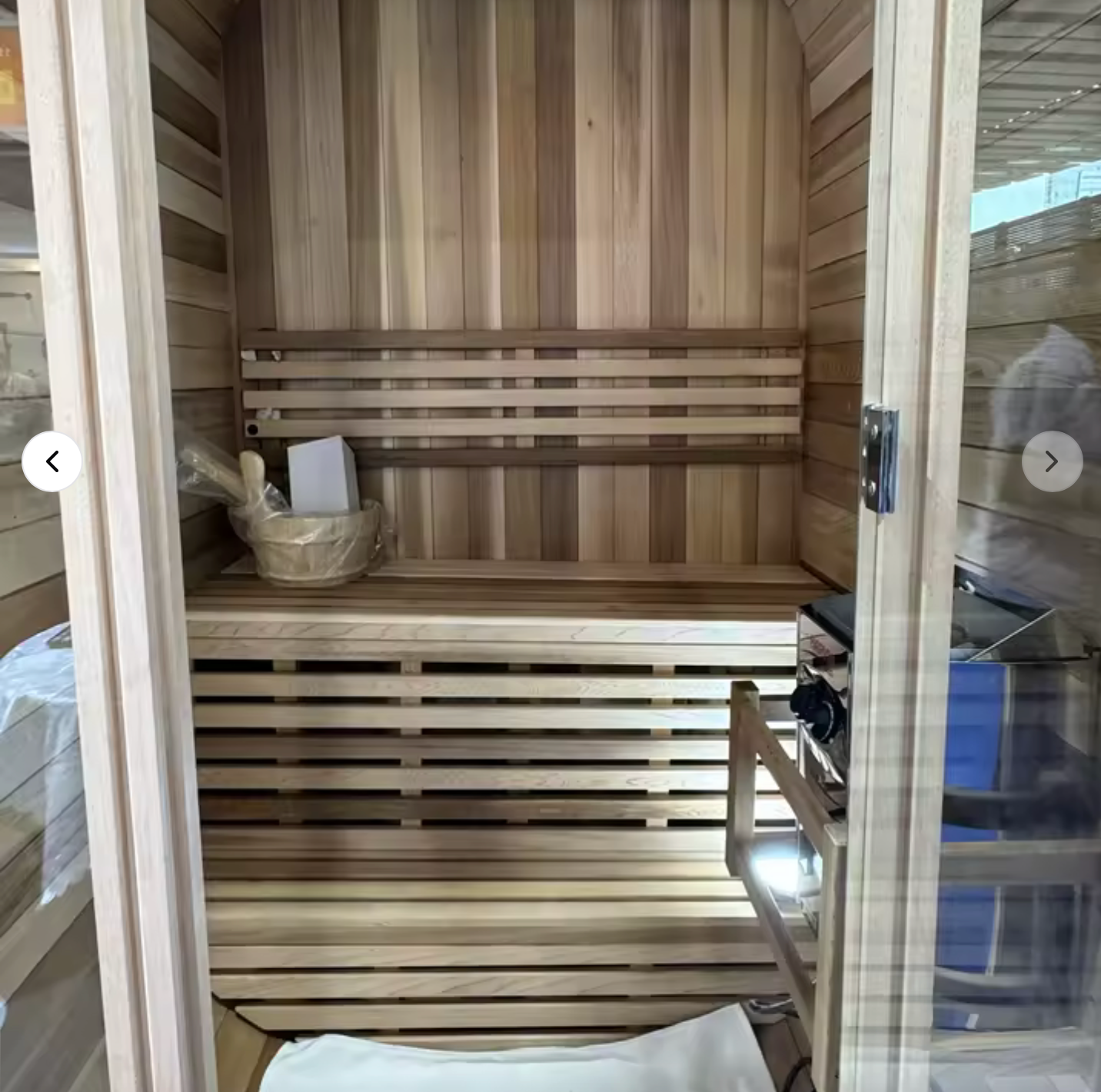 Auris One Luxury Outdoor Cedar Sauna Diet & Exercise