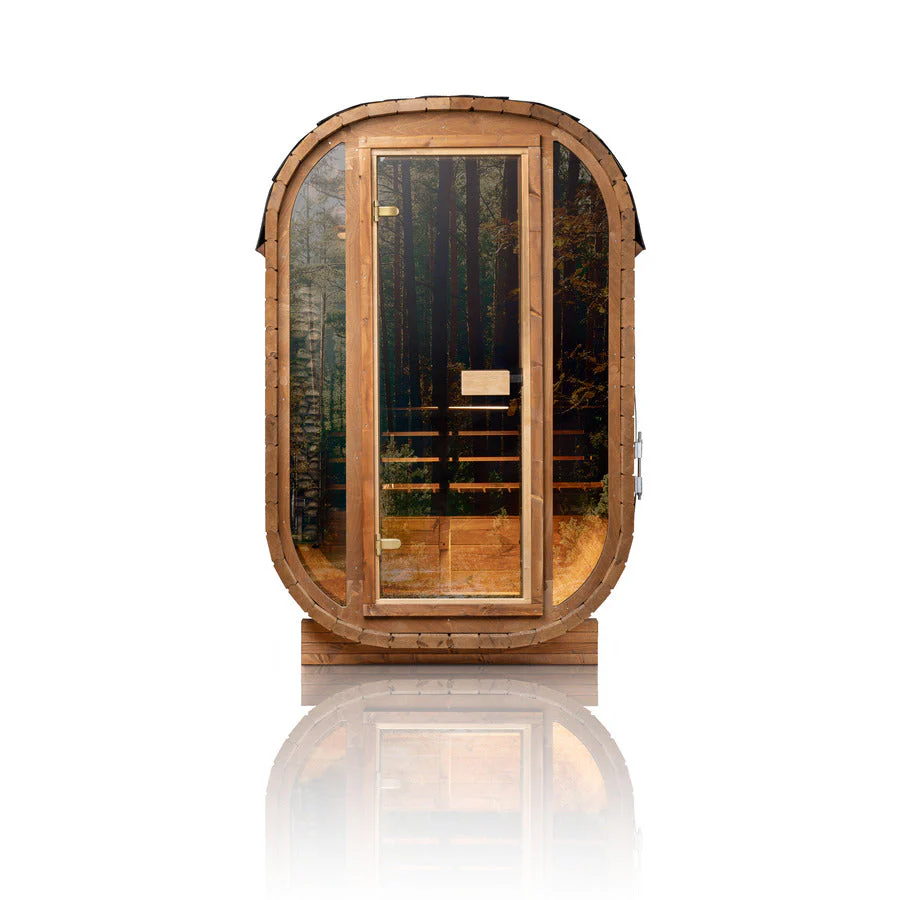 Auris One Luxury Outdoor Cedar Sauna Diet & Exercise