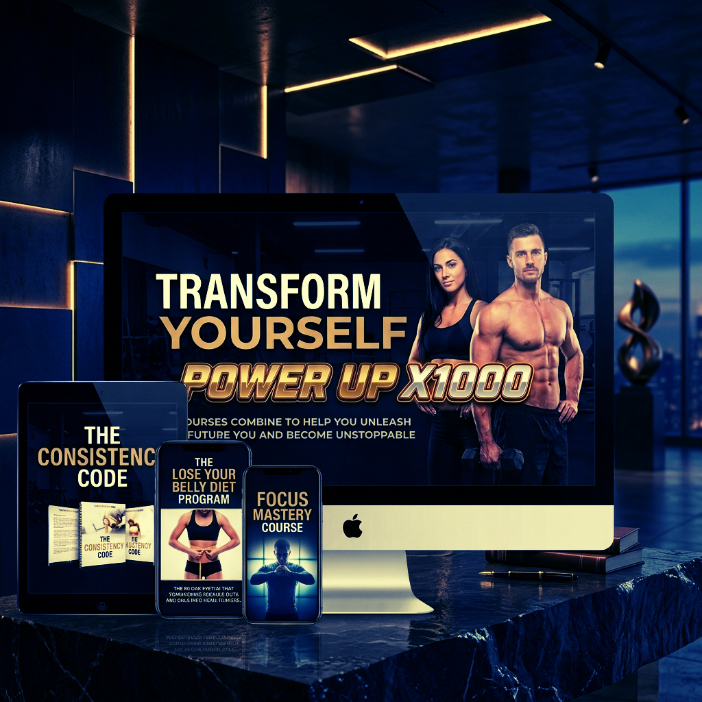 TRANSFORM YOURSELF: POWER UP X1000 Course Diet and Exercise
